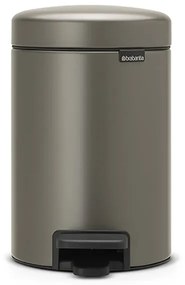 Brabantia 648999 Καλαθάκι Μπάνιου 3L, Platinum