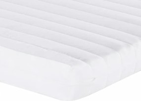 vidaXL Στρώμα Αφρού 7 Ζωνών Σκληρότητα 20 ILD Λευκό 90 x 190 εκ.