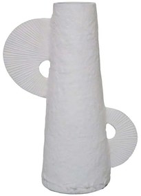 Βάζο Finton 032538 22x12x30cm White Αλουμίνιο