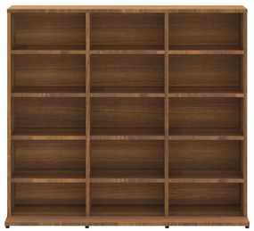 vidaXL Έπιπλο για CD Καφέ Δρυς 100x23x89,5εκ. Επεξεργασμένο Ξύλο