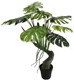 Τεχνητό Δέντρο Monstera Deliciosa 140 εκ. 8760-6 Supergreens-8760-6-Πράσινο 8760-6