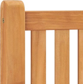 vidaXL Παγκάκι Κήπου 114 εκ. από Μασίφ Ξύλο Teak