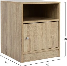 ΚΟΜΟΔΙΝΟ ΜΕΛΑΜΙΝΗΣ MALORY HM2205.02 SONAMA 40x40x50