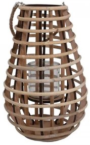 ΦΑΝΑΡΙ BAMBOO Fylliana Maha ΜΕ ΓΥΑΛΙ ΦΥΣΙΚΟ ΧΡΩΜΑ 26*41 722-121-016