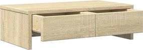 vidaXL Βάση Οθόνης Sonoma Δρυς 50x27x15 εκ. από Επεξεργασμένο Ξύλο
