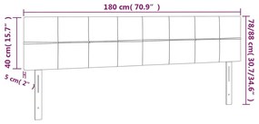 ΚΕΦΑΛΑΡΙΑ ΚΡΕΒΑΤΙΟΥ 2 ΤΕΜ. ΜΠΛΕ 90X5X78/88 ΕΚ. ΥΦΑΣΜΑΤΙΝΟ 346080