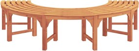 vidaXL Παγκάκι Δέντρου 2 pcs Φυσικό 160 x 80 x 45cm