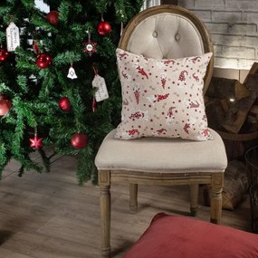 Χριστουγεννιάτικη Μαξιλαροθήκη Zermatt της Teoran Διάσταση: Μαξιλαροθήκη Zermatt - 30x50cm με γέμιση