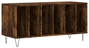 vidaXL Έπιπλο Δίσκων Καπνιστή Δρυς 100x38x48 εκ από Επεξεργασμένο Ξύλο