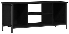 vidaXL Ντουλάπα Τηλεόρασης Μαύρη δρυς 102 x 35 x 45 εκ.