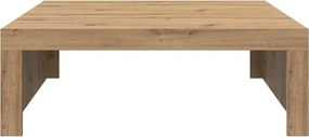 vidaXL Τραπεζάκι Σαλονιού Artisan Δρυς 100x100x35 εκ. Επεξ. Ξύλο