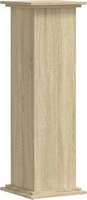 vidaXL Βάσεις Φυτών Sonoma Δρυς 33x33x100εκ. Επεξεργασμένο Ξύλο
