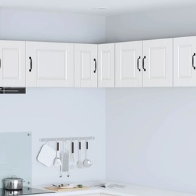 vidaXL Ντουλάπι Γωνίας Τοίχου PORTO Λευκό 57 x 57 x 40 εκ.