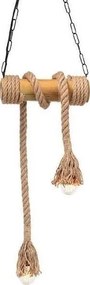 ΚΡΕΜΑΣΤΟ Φ/Σ 2ΧΕ27 BAMBOO+ΣΧΟΙΝΙ 11Χ30ΧΗ160CM max. MERLIN ACA 932302BBR