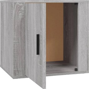 vidaXL Κομοδίνο Γκρι Sonoma 50x39x47 εκ.