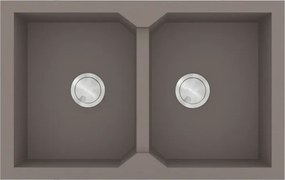 Sanitec Ultra Granite 818 (86x50) - Γρανιτένιος νεροχύτης - Sienna