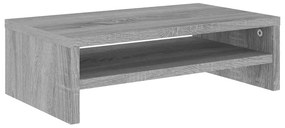 vidaXL Βάση Οθόνης Γκρι Sonoma 42 x 24 x 13 εκ. από Επεξεργασμένο Ξύλο