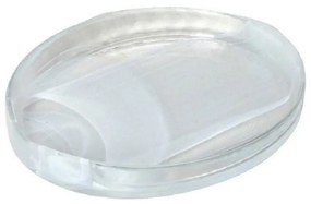 Πιατέλα Atlas Οβάλ Alabaster Hor1612K6 21Χ16,5cm White Espiel Glass