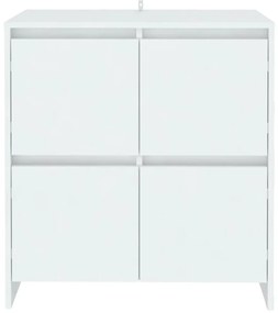 vidaXL Μπουφές Λευκός 70x41x75 εκ. από Επεξεργασμένο Ξύλο