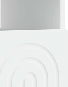 vidaXL Ντουλάπα LED Τηλεόρασης Λευκό Επεξεργασμένο Ξύλο