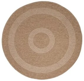Ψάθινο Χαλί Avanos 8866 White Στρόγγυλο Round 160 x 160