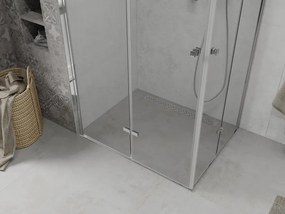 Mexen Lima Δίπλη καμπίνα ντους ανακλινόμενη 100 x 90 εκ., διάφανη, χρώμιο