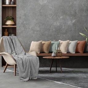 Beauty Home Μαξιλαροθήκη διακοσμητική Lamb Art 8571 42x42 Γκρι