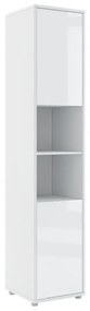 Βιβλιοθήκη Concept Pro Lenart AH117, Κλειστό, Με συρτάρια, Με πόρτες, Πλαστικοποιημένη μοριοσανίδα, Ο αριθμός των θυρών: 1, Αριθμός συρταριών: 1,
