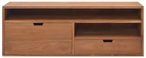 ΈΠΙΠΛΟ ΤΗΛΕΟΡΑΣΗΣ 110 X 30 X 40 ΕΚ. ΑΠΟ ΜΑΣΙΦ ΞΥΛΟ TEAK 326119