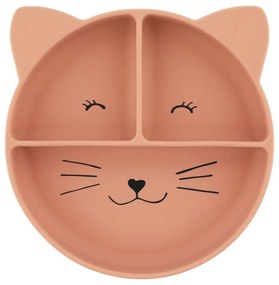 Πιάτο Σιλικόνης (Φ19x3.5) Με Χωρίσματα Trixie Mrs.Cat