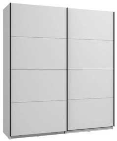 Ντουλάπα Gard 200 Λευκό 195x61x218 εκ. 195x61x218 εκ.