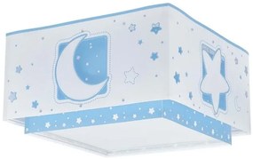 Πλαφονιέρα Παιδικό Φωτιστικό Οροφής Moonlight Blue 63236 T Ango-63236T-Ανοιχτό Μπλε/Γαλάζιο 63236T