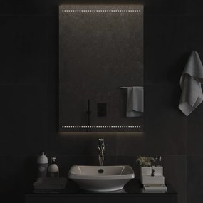 vidaXL Καθρέφτης Μπάνιου με LED 60x90 εκ.