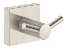 Άγκιστρο Διπλό Sanco Iconic Brushed Nickel 26748-A73