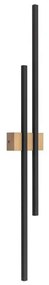 Απλίκα Φωτιστικό Τοίχου 2xLED 24W Ξύλο Flash Wood TK Lighting-6416-Μπεζ 6416