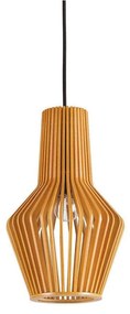 Φωτιστικό Οροφής Citrus-1 159843 20x45/146cm 1xE27 60W Brown Ideal Lux