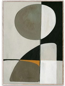 Πόστερ, The Voice Within 02, Μαύρο/Λαδί, 50x70, Sustainable Paper, PAPER COLLECTIVE