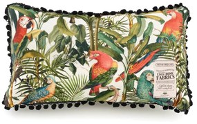 Μαξιλάρι Διακοσμητικό (Με Γέμιση) Parrots Of Brasil LC40025 MindTheGap 30X50 Linen