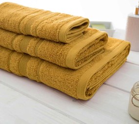 Πετσέτα Σώματος (80x150) Vesta Sithonia 550gsm Ώχρα 512-OCHRA