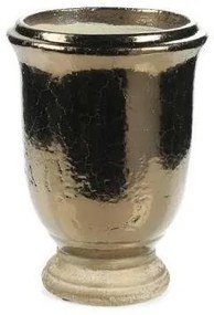 Βάζο Κεραμικό Gold 25,5 εκ. 0110-8 Supergreens-0110-8-Χρυσό 0110-8