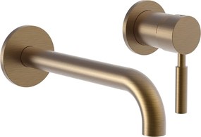 La Torre New Tech Antique Brass 12208 – Εντοιχιζόμενη μπαταρία νιπτήρα