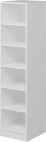 Βιβλιοθήκη Λευκό KALE 190 52x45x190