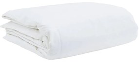 vidaXL Σετ Παπλωμάτων με μαξιλάρι 3 pcs Λευκό Φτέρος