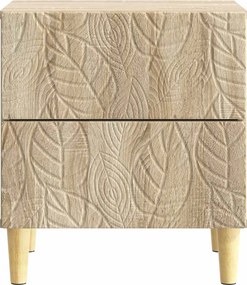 vidaXL Κομοδίνο 2 τμχ. Sonoma Δρυς 43 x 34,5 x 48 εκ