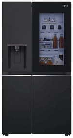 LG GSGV80EPLD Ψυγείο Ντουλάπα Total NoFrost Υ179xΠ91xΒ73.5εκ., Μαύρο, D
