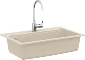 vidaXL Σιντρινο Μπεζ 795 x 505 χλστ. Γρανίτης