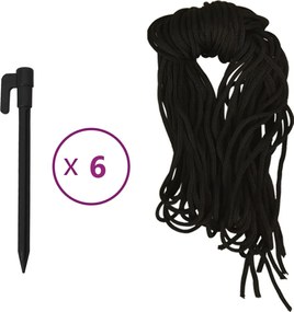 vidaXL Άγιος Βασίλης Έλκηθρο με Ταράνδους Φουσκωτό με LED 145 εκ.