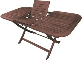 Τραπέζι Eazy 120+(40)x80x74 Επεκτ.Πτυσ/νο Acacia