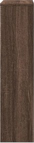 vidaXL Κάλυμμα Καλοριφέρ Καφέ Δρυς 104x20x82 εκ. Επεξεργασμένο Ξύλο