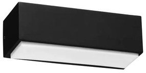 Απλίκα LED Εξωτερικού Χώρου Eurolamp Nikita 145-82091 Black